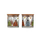 Sante Buddha Airtight Glass Jars - 2pcs